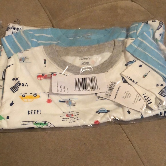 2-Pack Car Rompers - Picture 2 of 2